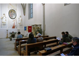 Bonifatiusandacht mit Weihbischof Prof. Dr. Karlheinz Diez in St. Crescentius (Foto: Karl-Franz Thiede)